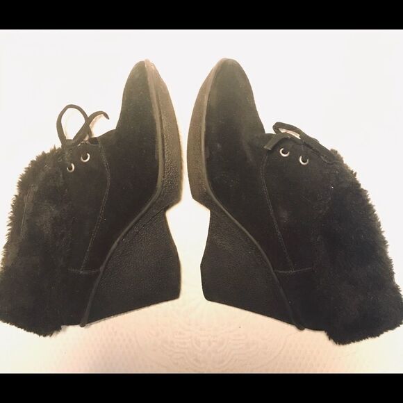 B Makowski black suede ankle boots - Picture 5 of 7